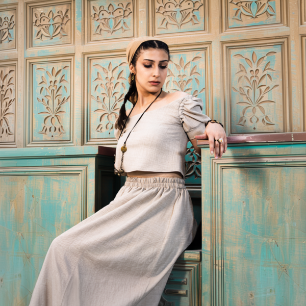 ست تاپ دامن (غروب)